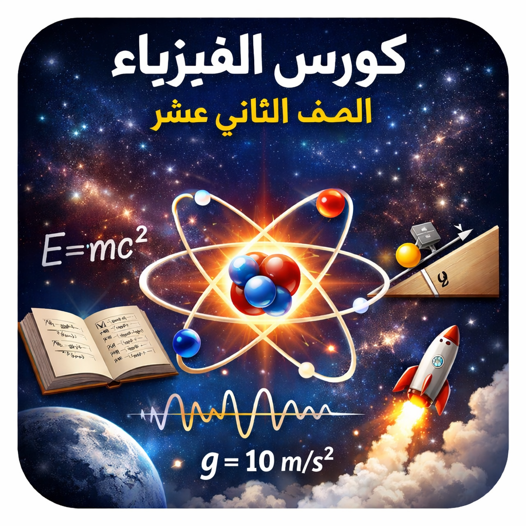 فيزياء صف ثاني عشر - الفصل 2  (شرح المنهج كاملاً)