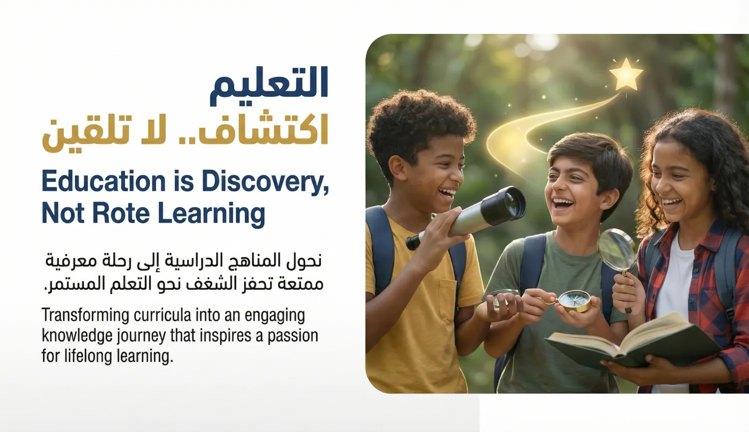 Education is Discovery, Not Rote Learning